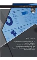 Vergleich der luxemburgischen SICAV mit der deutschen Investmentaktiengesellschaft mit veränderlichem Kapital unter dem Aspekt der Umsetzung der Europäischen Investmentrichtlinie