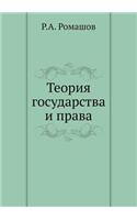 Teoriya Gosudarstva I Prava