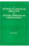 A Dictionary Of Acronyms & Abbreviations In Education  Computer And Information Sciences