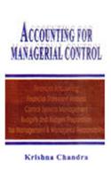 Accounting For Managerial Control