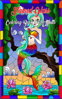 Stained Glass Coloring Book For Adults