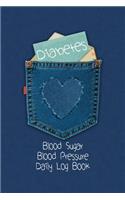 Diabetes Blood Sugar Blood Pressure Daily Log Book