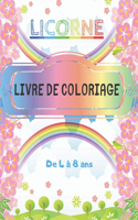 Licorne Livre de Coloriage