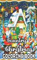 Country Christmas Coloring Book