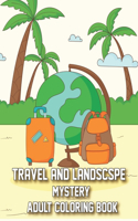 Travels and landscape coloring book