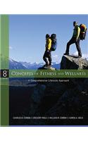 Concepts of Fitness and Wellness W/ Accusplit Goal Tracking Pedometer