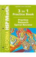 Harcourt School Publishers Math: Practice/Reteach Workbook Student Edition Grade 2