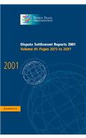 Dispute Settlement Reports 2001: Volume 6, Pages 2075-2697