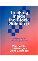Thinking Inside the Block Schedule
