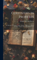Curiosities in Proverbs