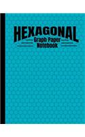 Hexagonal Graph Paper Notebook