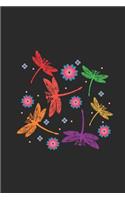 Dragonfly Flower Pattern