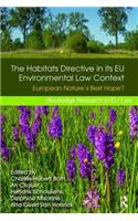 Habitats Directive in Its Eu Environmental Law Context
