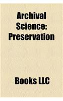 Archival Science