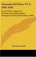 Giornale del Foro V1-2, 1842-1843