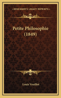 Petite Philosophie (1849)