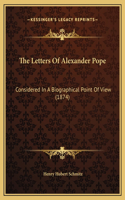 The Letters Of Alexander Pope