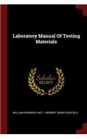 Laboratory Manual of Testing Materials