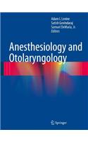 Anesthesiology and Otolaryngology