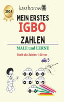 Mein Erstes Igbo Zahlen: male und lerne 1 2 3