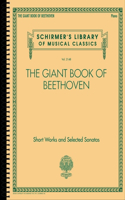 Giant Book of Beethoven: Short Works and Selected Sonatas for Piano - Schirmer's Library of Musical Classics Volume 2148