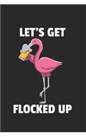 Flamingo Bier Notizbuch