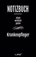 Notizbuch für Krankenpfleger: Originelle Geschenk-Idee [120 Seiten liniertes blanko Papier ]