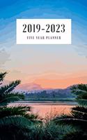 2019-2023 Five Year Planner: Monthly Schedule Organizer 60 Months Calendar Agenda To Do List 5x8 Inch Notebook (Volume 11)