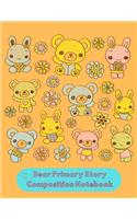Bear Primary Story Composition Notebook