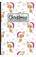 Christmas Card Address Book