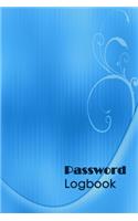 Password Logbook: Keep track of: usernames, passwords, web addresses in one easy & organized place