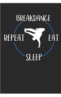 Breakdance Eat Sleep Repeat