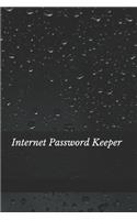 Internet Password Keeper: Website, Username, Security Question and Password Keeper 120 Pages "6 x 9" Inches