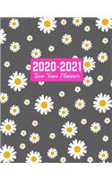 2020-2021 Two Year Planner: Handy Jan 1, 2020 to Dec 31, 2021 - Weekly & Monthly Planner Calendar and Schedule Organizer - Art Cover 00023189