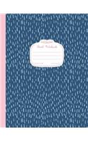 Dual Notebook Blank and Lined Pages