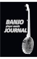 Banjo Player Music Journal: Music Blank Sheets Notebook for Musicians and Songwriters.(24 Awesome Music Notebooks)