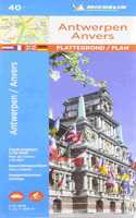 Antwerp - Michelin City Plan 40: City Plans(40 Michelin City Plans)