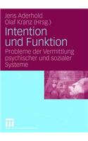 Intention Und Funktion