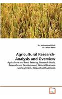Agricultural Research-Analysis and Overview