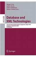 Database and XML Technologies