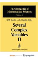 Several Complex Variables II