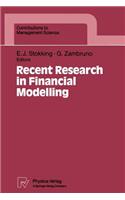 Recent Research in Financial Modelling