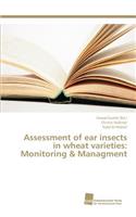 Assessment of ear insects in wheat varieties