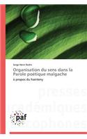 Organisation Du Sens Dans La Parole Poétique Malgache: (Omn.Pres.Franc.)