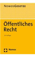 Offentliches Recht: Textsammlung, Rechtsstand: 15. August 2015