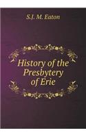 History of the Presbytery of Erie