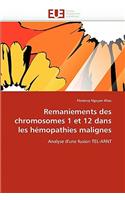 Remaniements Des Chromosomes 1 Et 12 Dans Les H�mopathies Malignes
