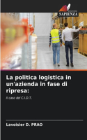 politica logistica in un'azienda in fase di ripresa