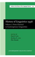 History of Linguistics 1996