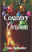 Country Christmas Color By Number